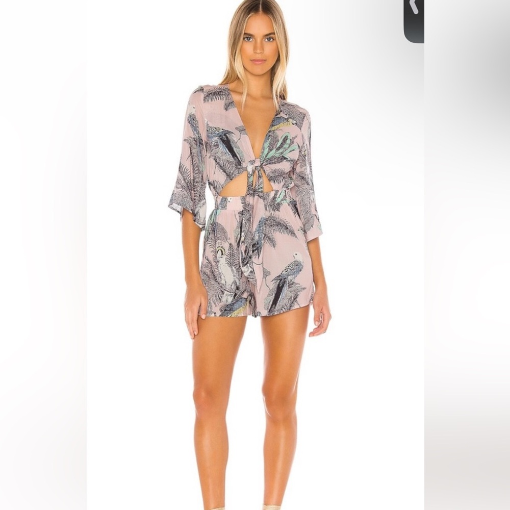 Maaji “Indian Leaf”Romper 
Size L